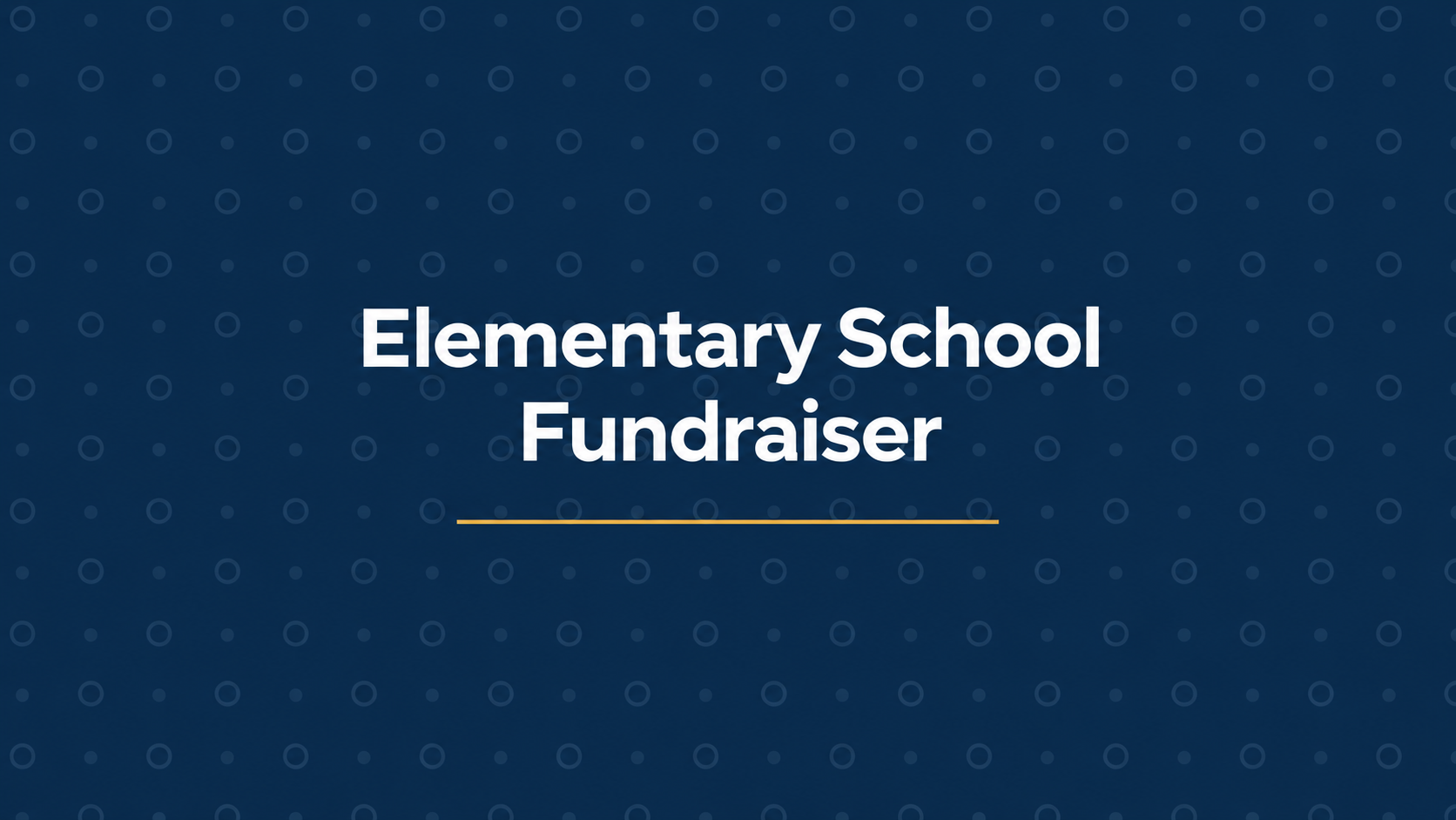 Best Fundraisers for Elementary Schools graphic with white books and a gold pencil on a navy background.