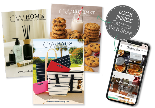 Charleston Wrap Spring 2026 catalogs and mobile store