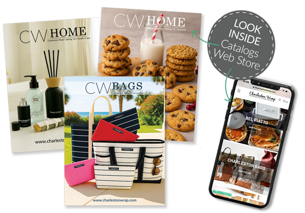 Charleston Wrap Spring 2026 catalogs and mobile store