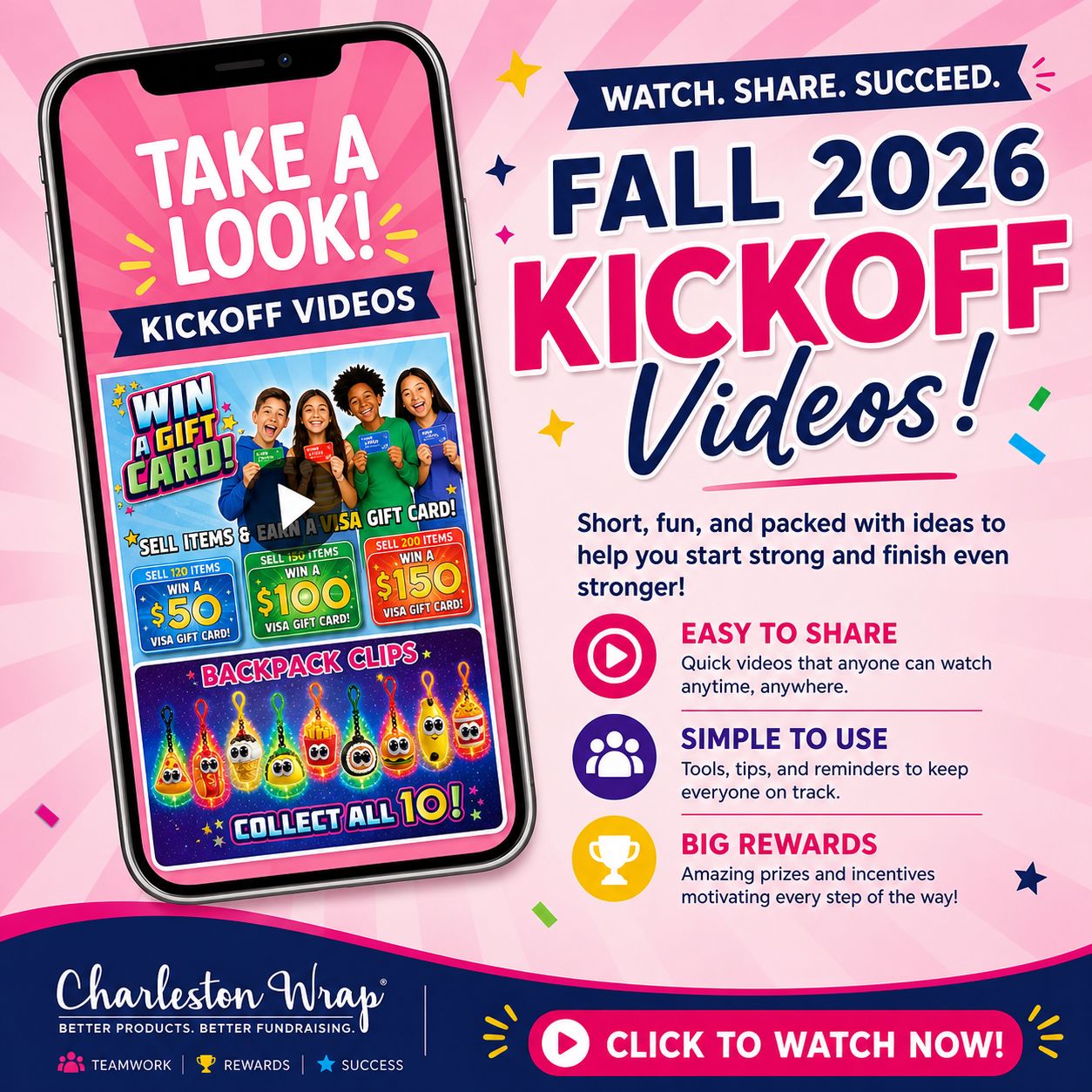 Fall 2026 kickoff videos