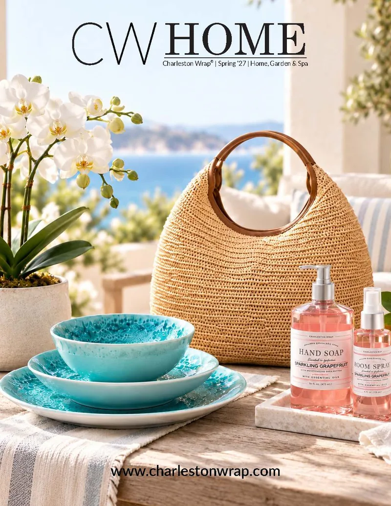 Spring 2027 Charleston Wrap Home Catalog cover
